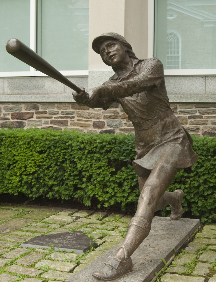 Woman at Bat