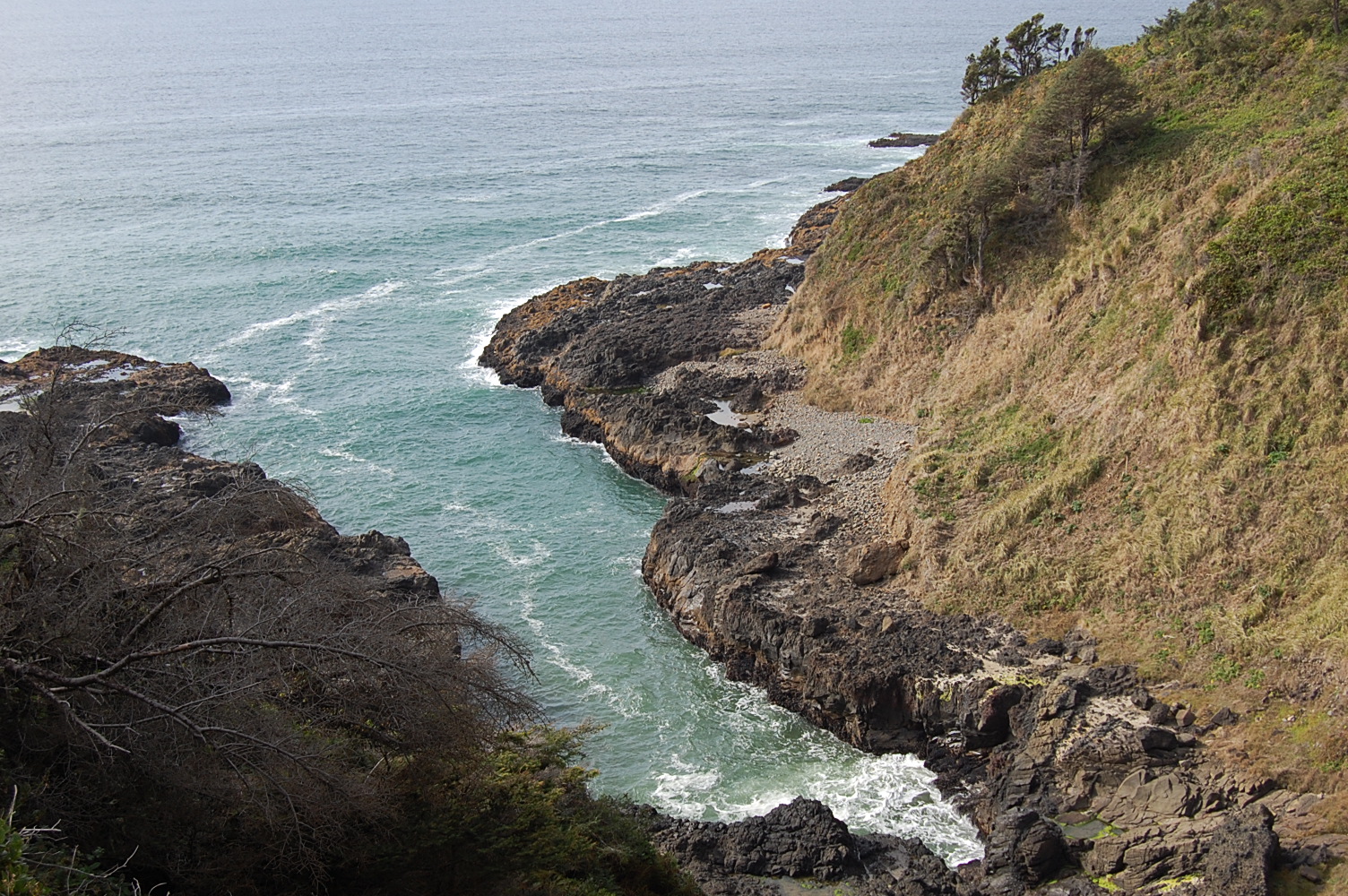 Devil's Churn in Yachats, Oregon