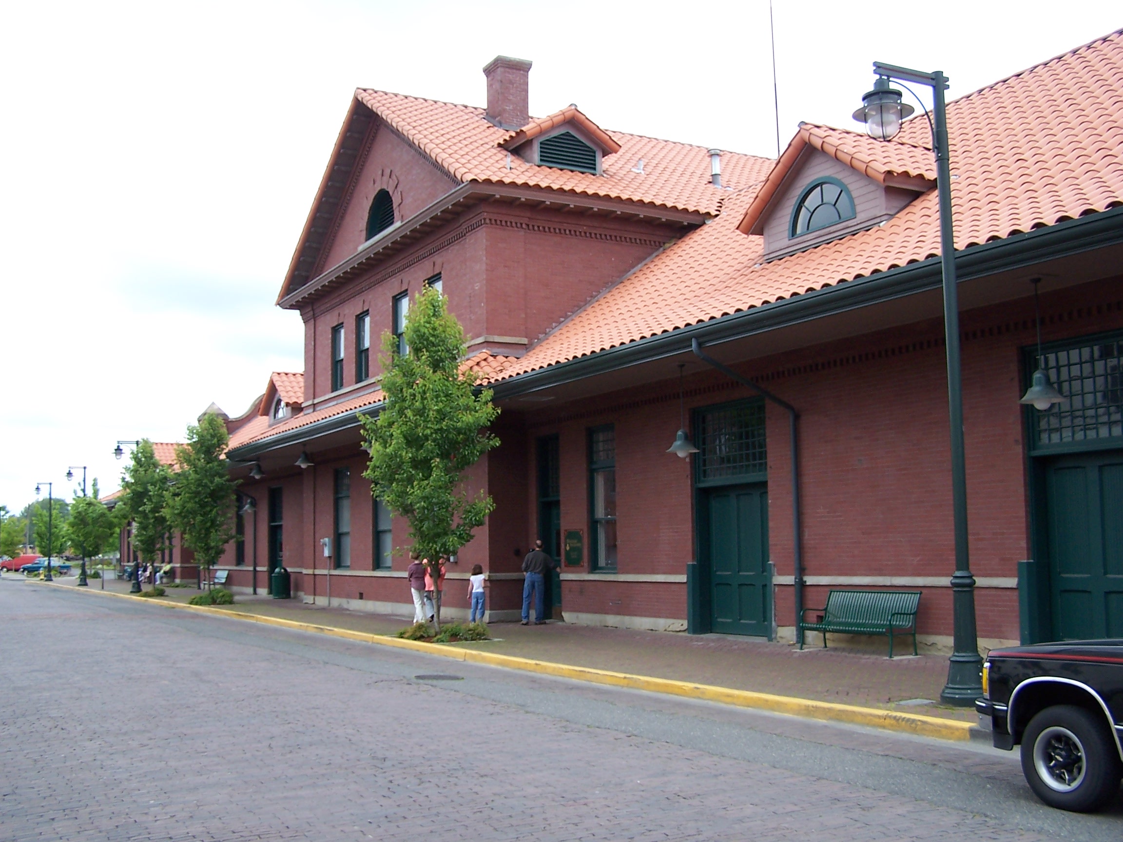 Train depot in Centralia Washington. | Pics4Learning