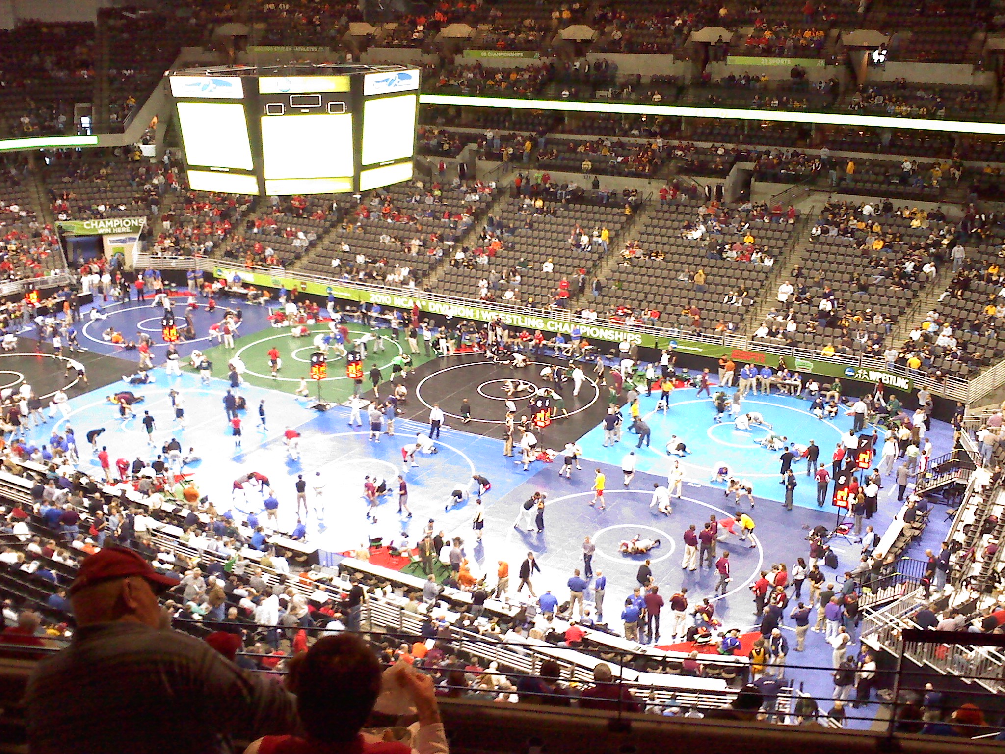 2010 NCAA Wrestling Nationals Pics4Learning