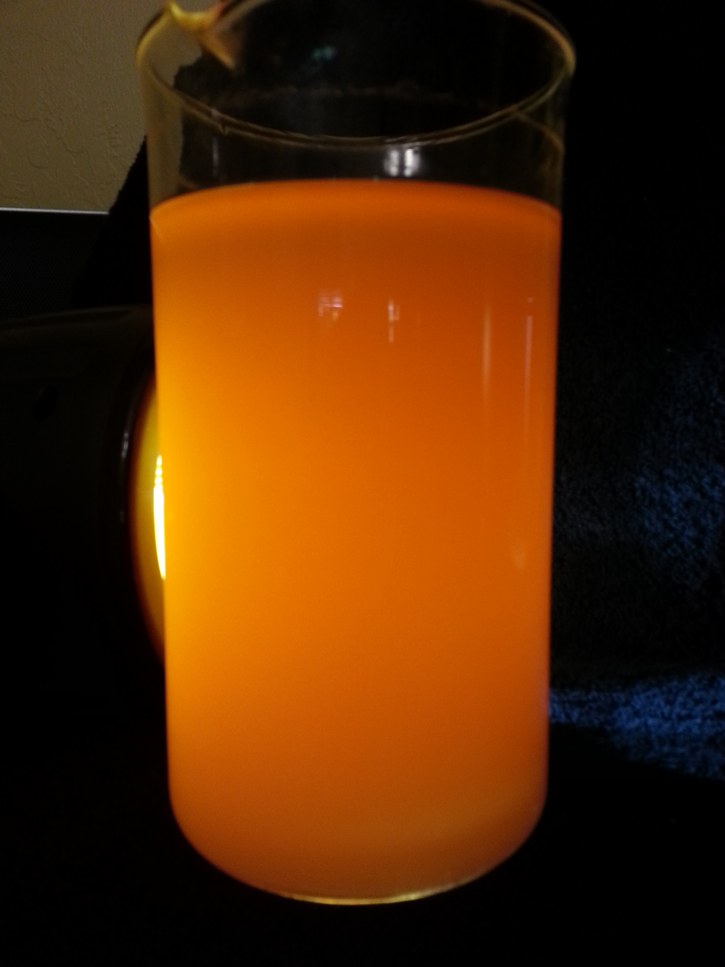 orange translucent paper