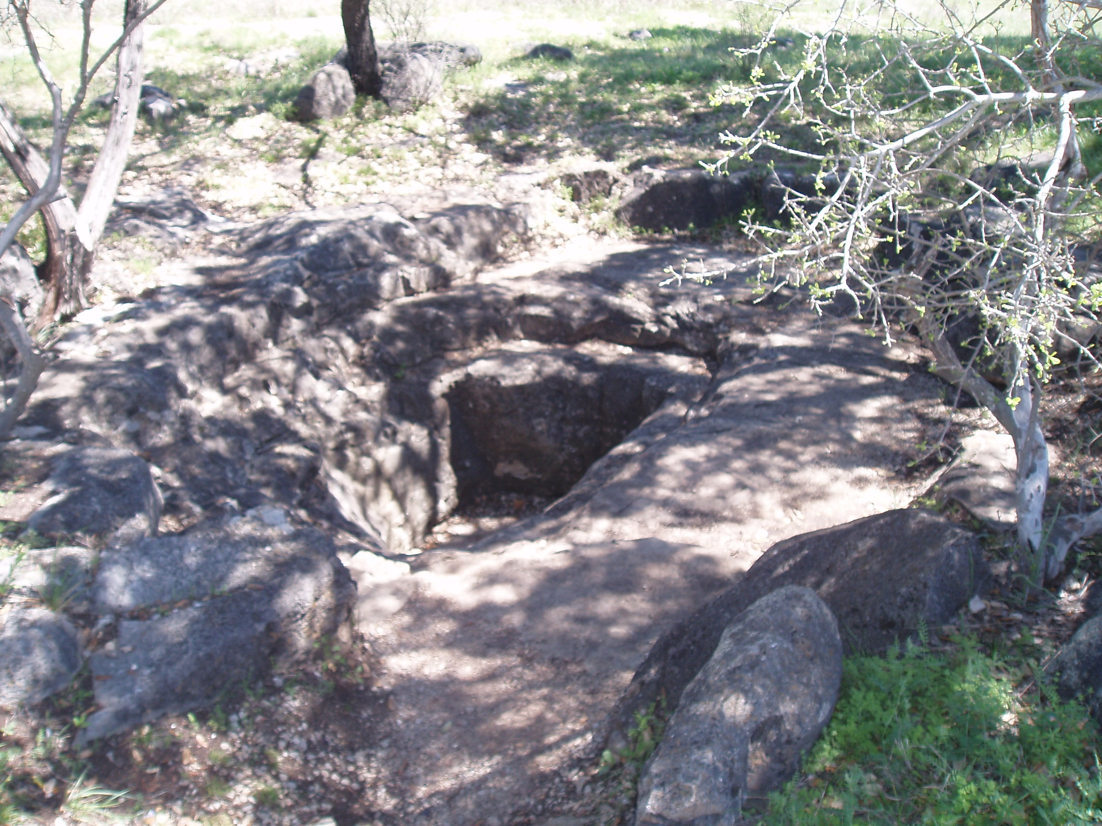 Dead Man's Hole, cave entrance Pics4Learning