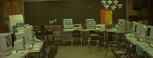 Elementary Classroom With Computers Set Up For A Special Day Of
