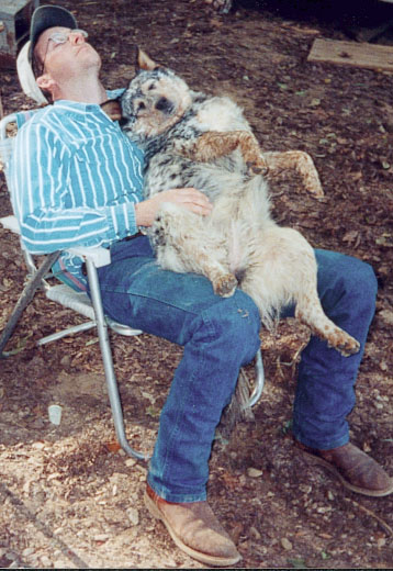 A Man and His Dog