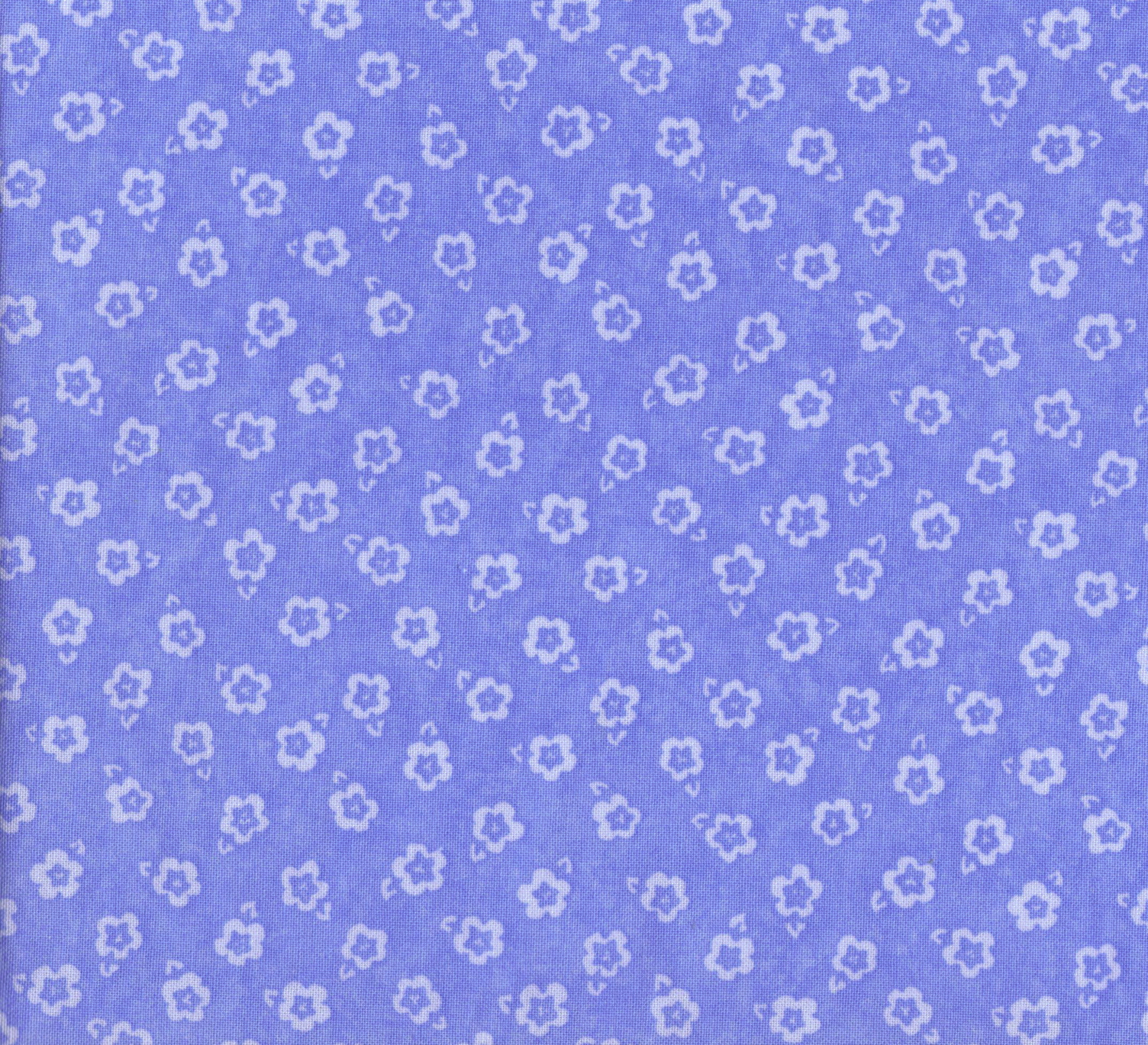 Blue flower fabric Pics4Learning