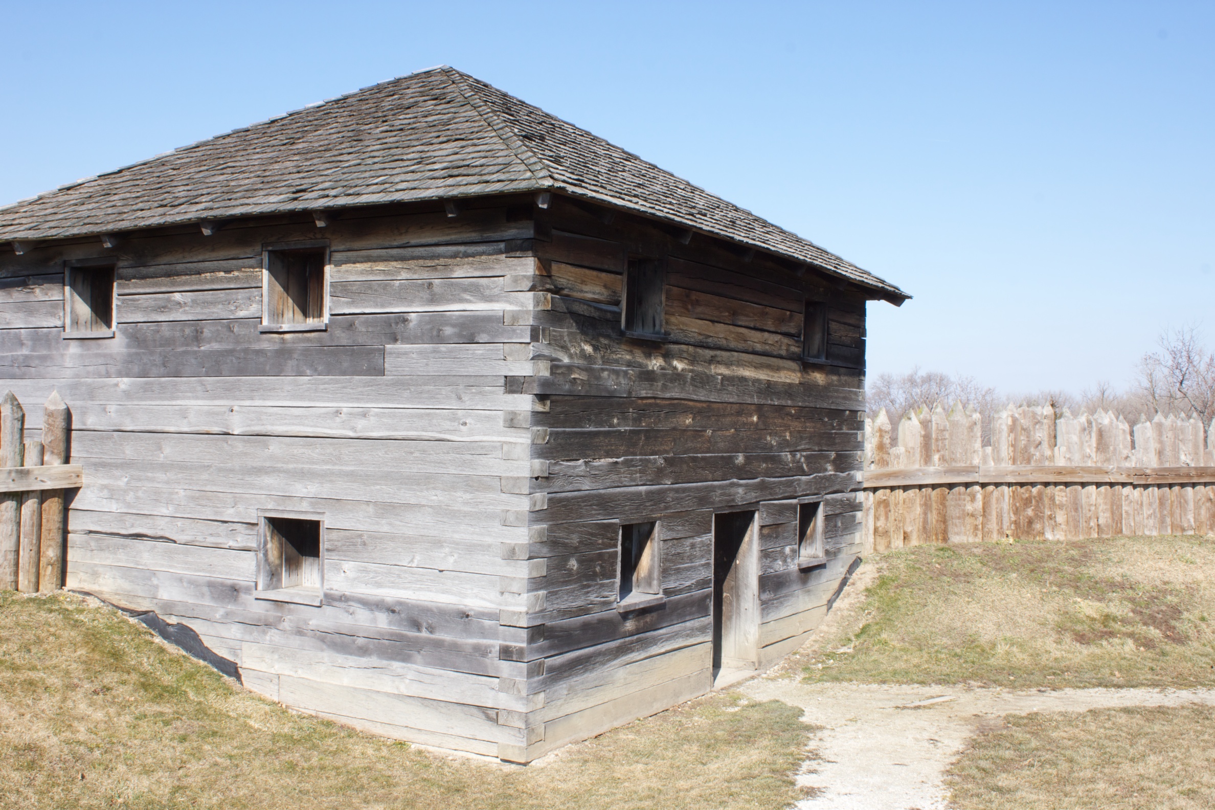 Blockhouse at Fort Meigs | Pics4Learning