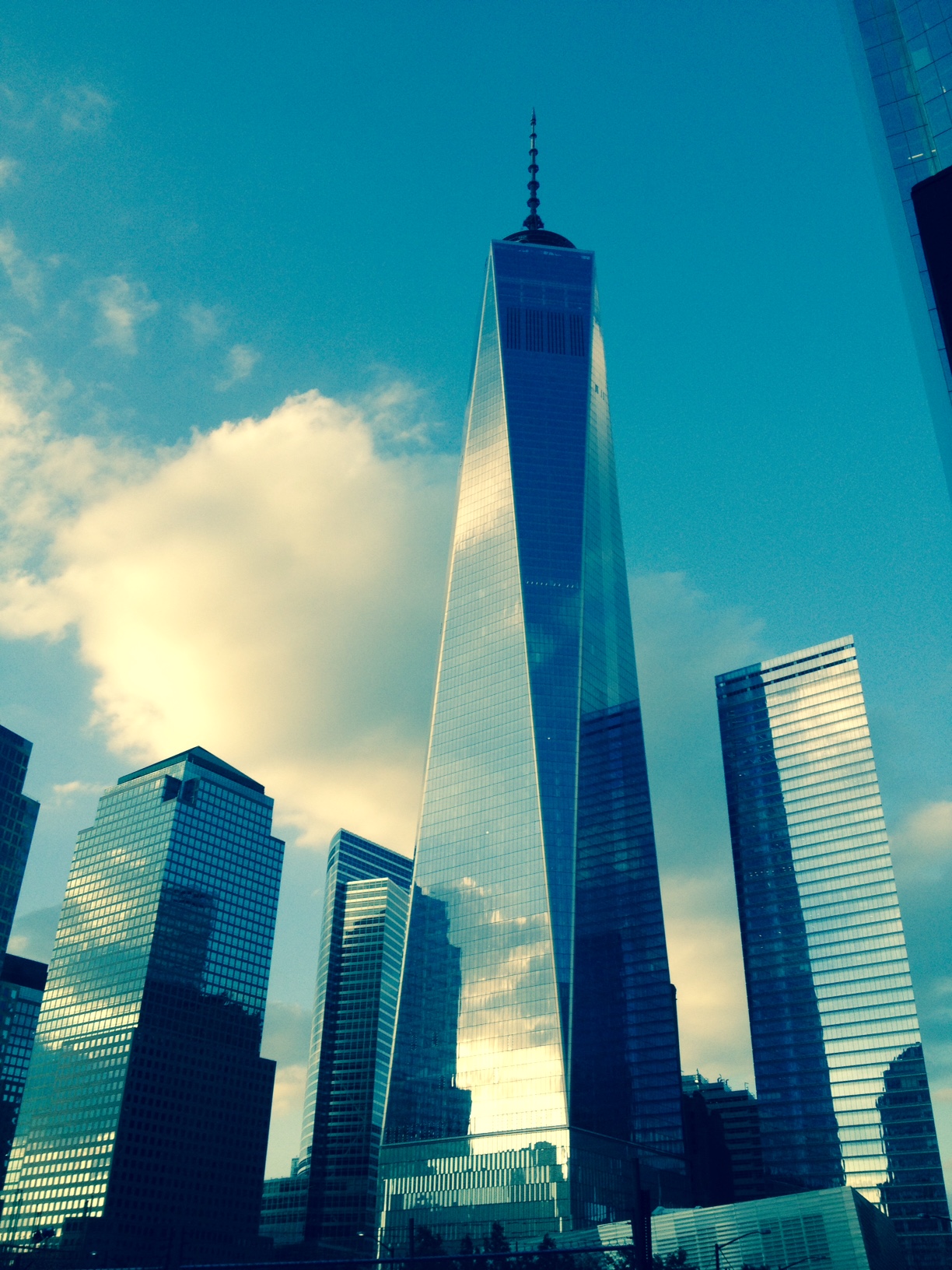 New York City Freedom Tower Night