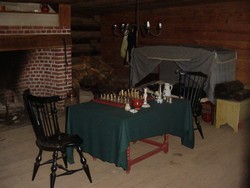 Captain's quarters on the Star of India