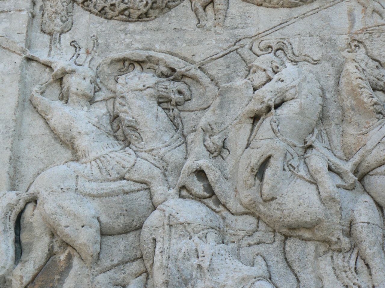 Roman frieze at Glanum | Pics4Learning