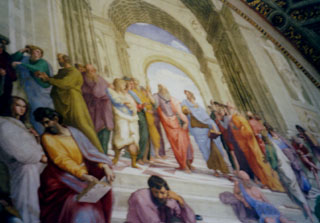 School of Athens in the Vatica Museum
