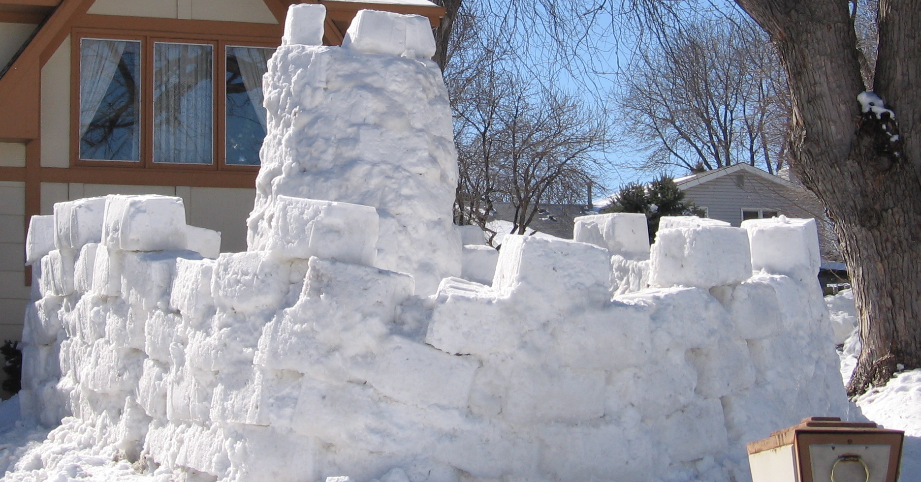 snow fort | Pics4Learning