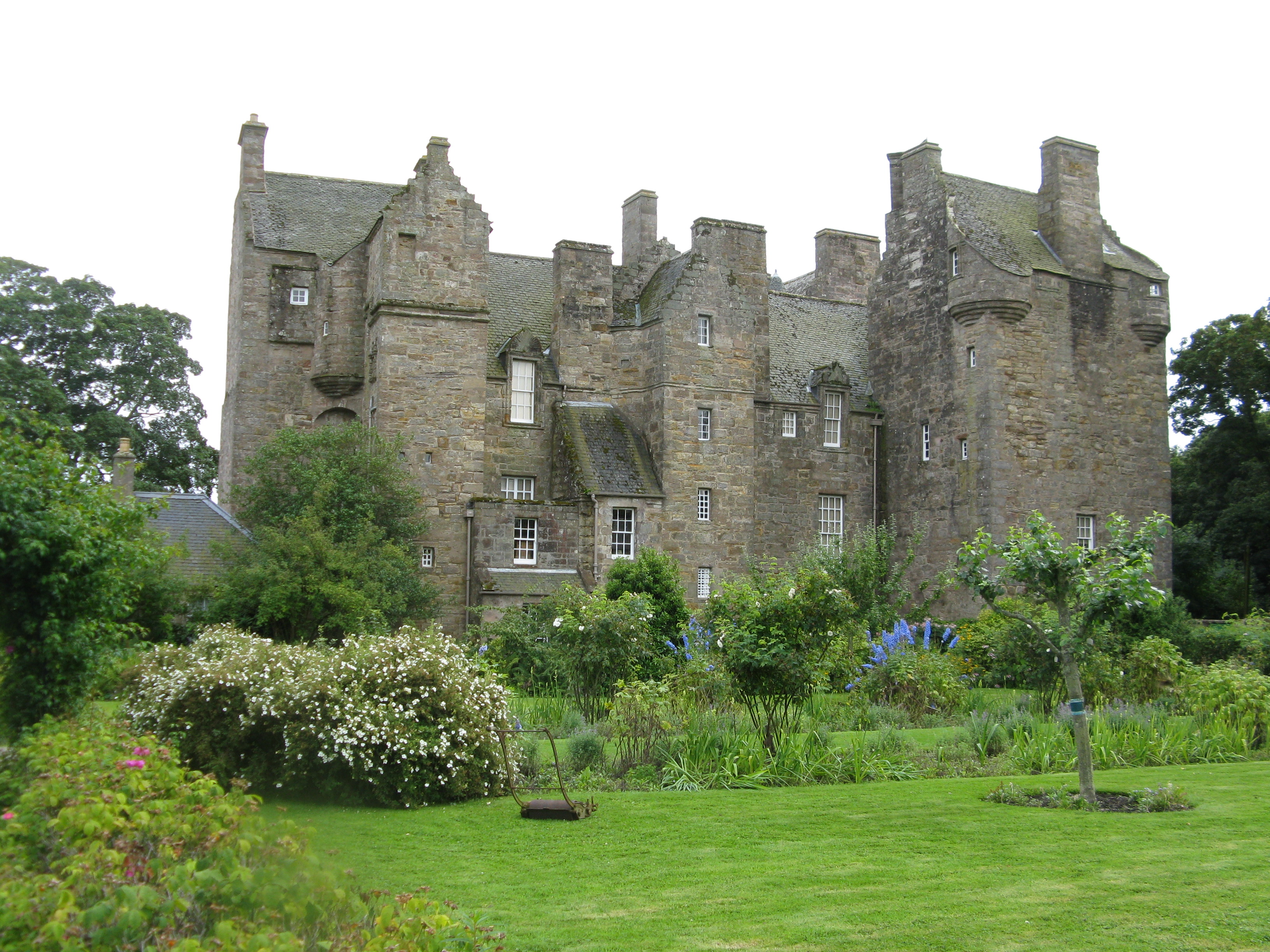 view of Kellie Castle from the garden | Pics4Learning