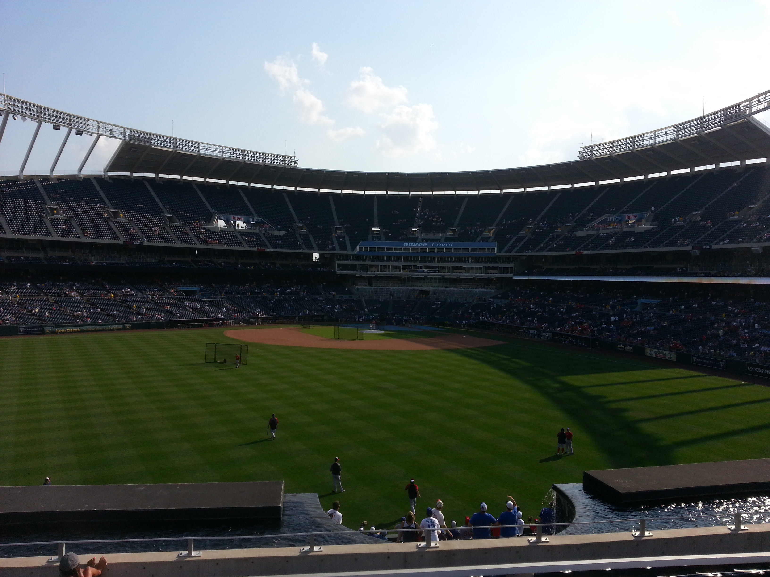 Logo des Kauffman Stadions