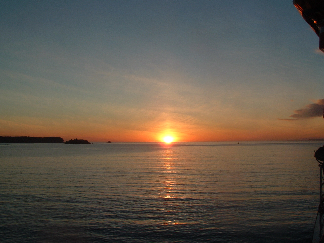 Sunrise from the Ferry | Pics4Learning