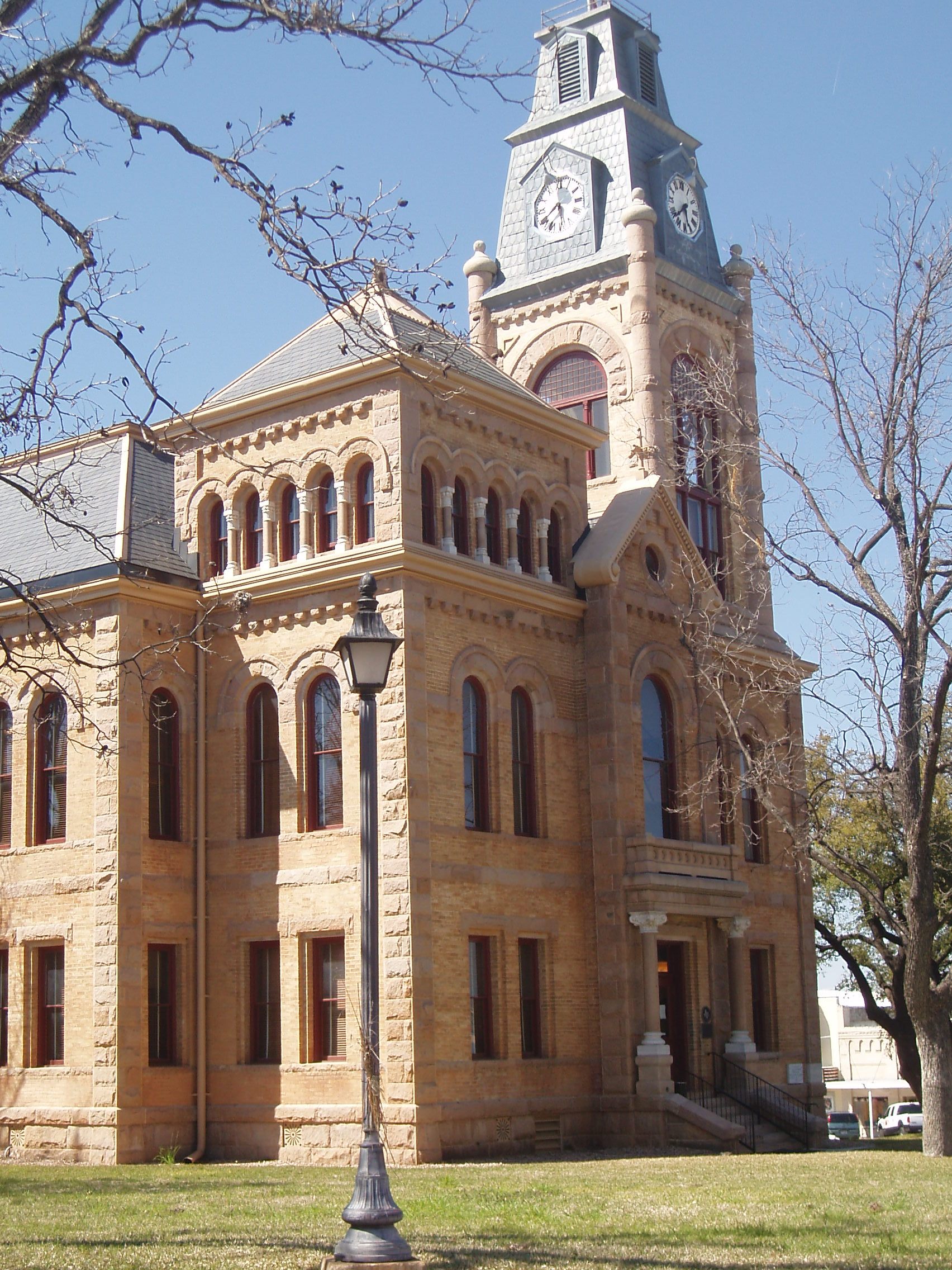 Turn of the Century Llano Texas Courthouse Pics4Learning