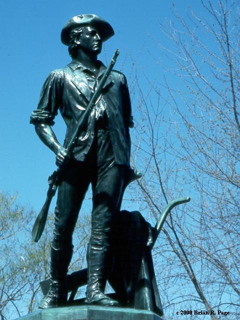 Image result for statue of minuteman