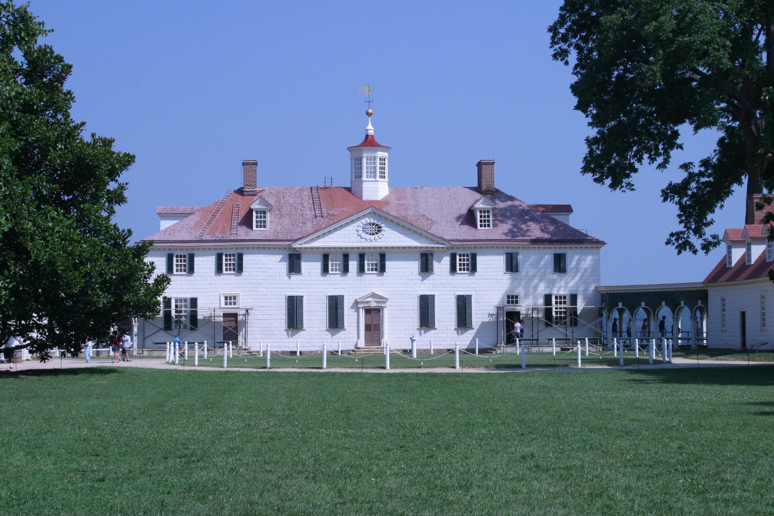 Mount Vernon rear view | Pics4Learning