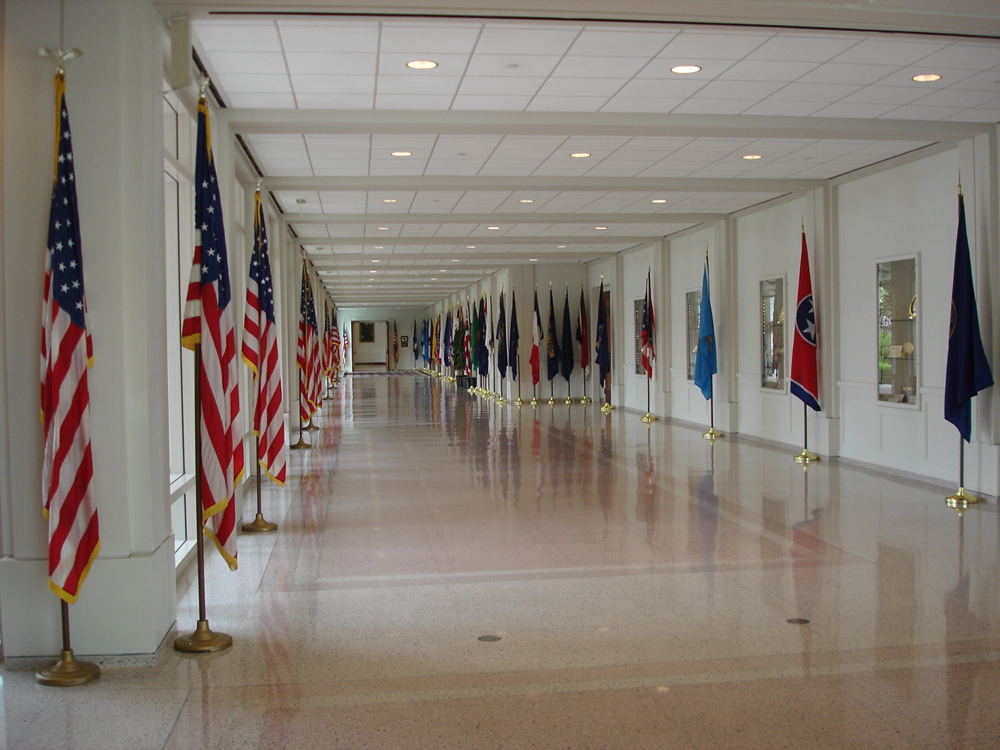 Nixon Library Hall Pics4Learning