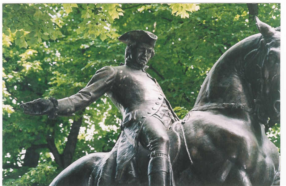 Paul Revere Statue; Freedom Trail