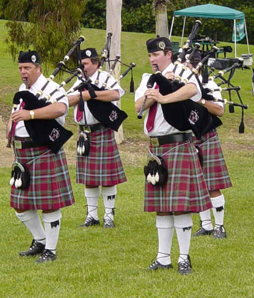Pipers at the San Diego Highland Games Pics4Learning