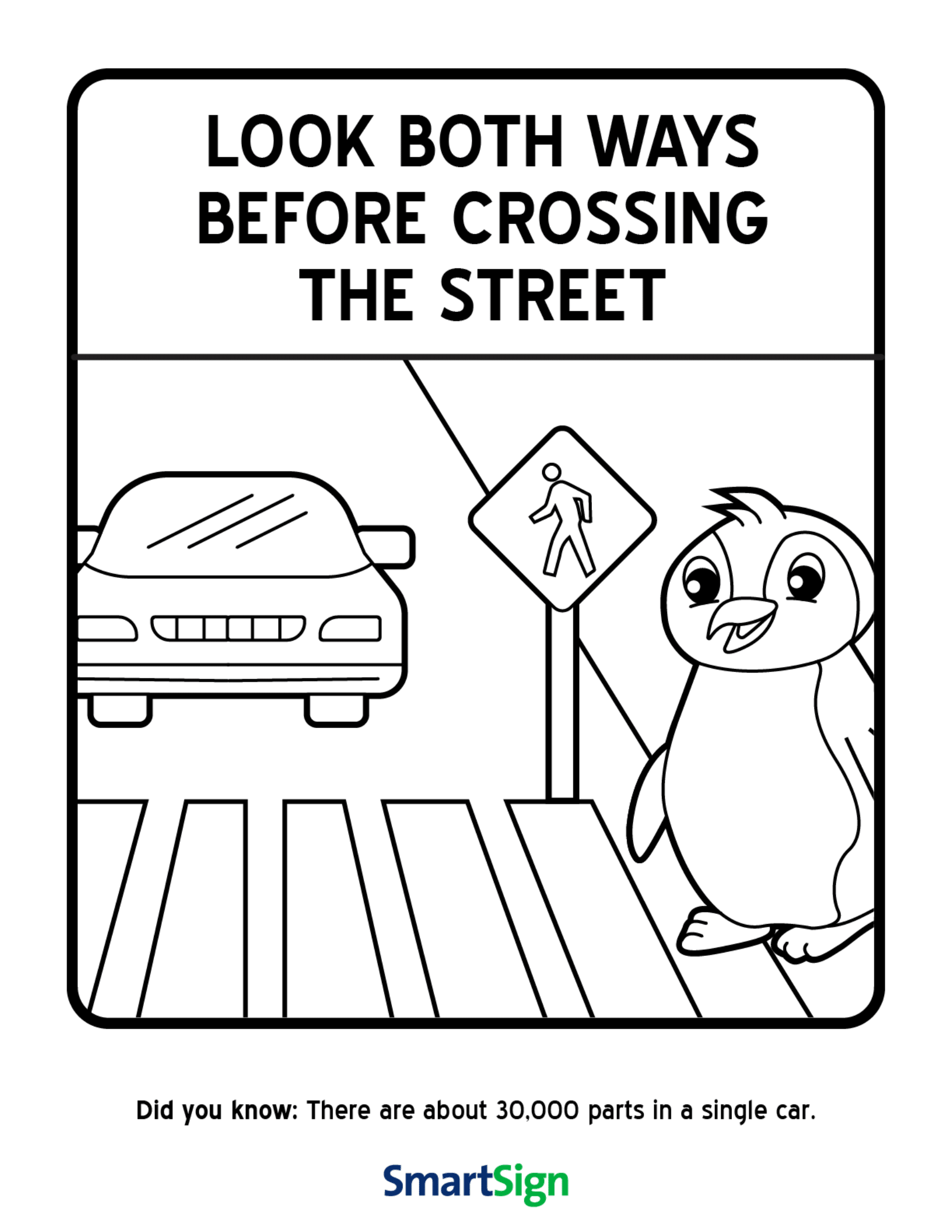 Free Printable Safety Coloring Pages Printable Templates