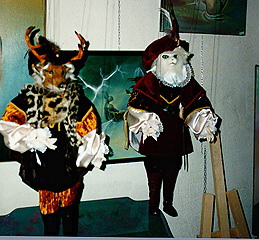 Marionettes in St.Close Luce', France
