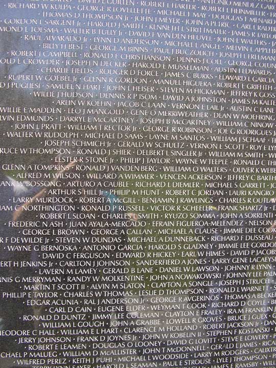 Names On Vietnam Wall Pics4learning