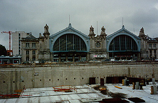 Tours, France raiload depot