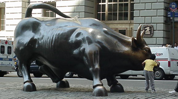 Wall Street Bull | Pics4Learning