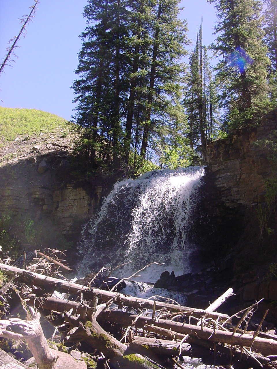 Waterfall on the West fork of the Dolores River | Pics4Learning