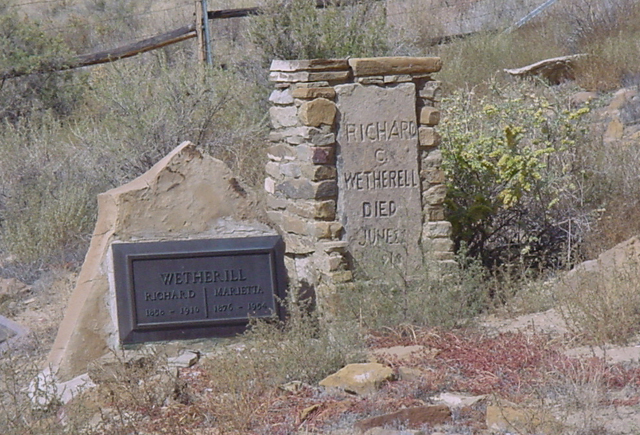 Grave of Richard Wetherill discoverer of Mesa Verde Pics4Learning