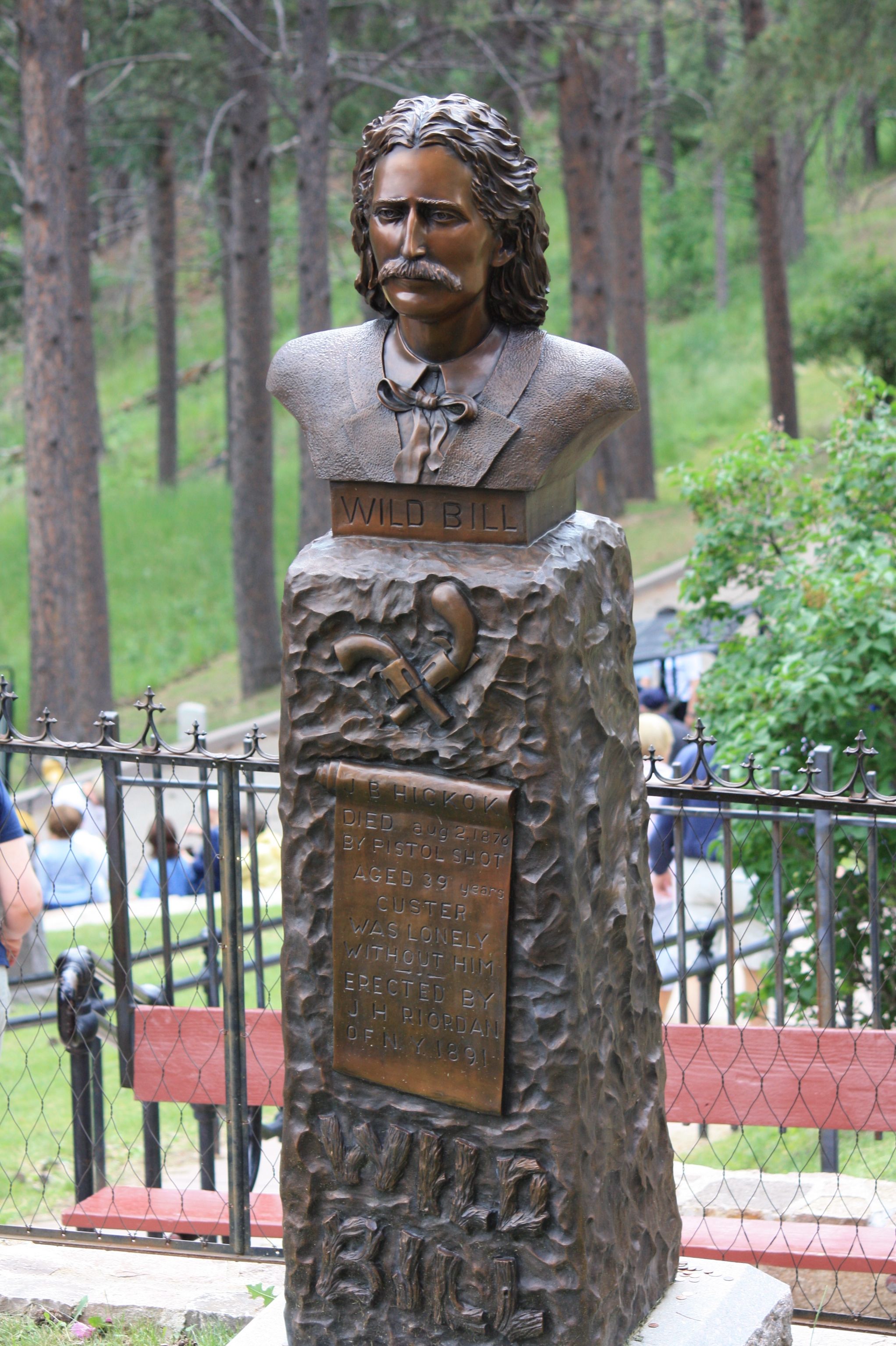 Grave of wild bill hickok hi-res stock photography and images - Alamy