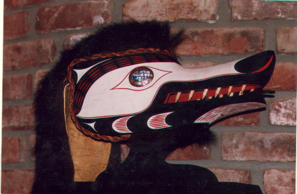 Wolf, Nusi-cha-nulth by George Hunt, Jr. (Kwaguilth Band of the Kwakiutl Nation)
